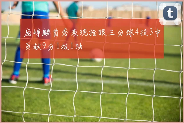 庞峥麟首秀表现抢眼三分球4投3中贡献9分1板1助